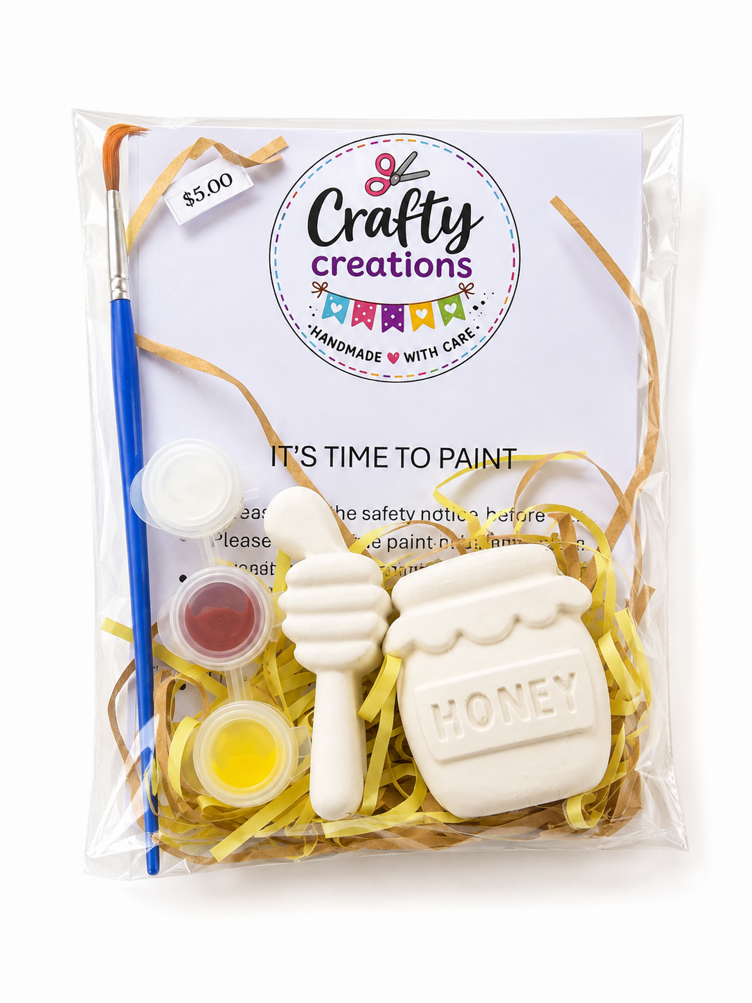 Paint your own honey pot mini sets $5