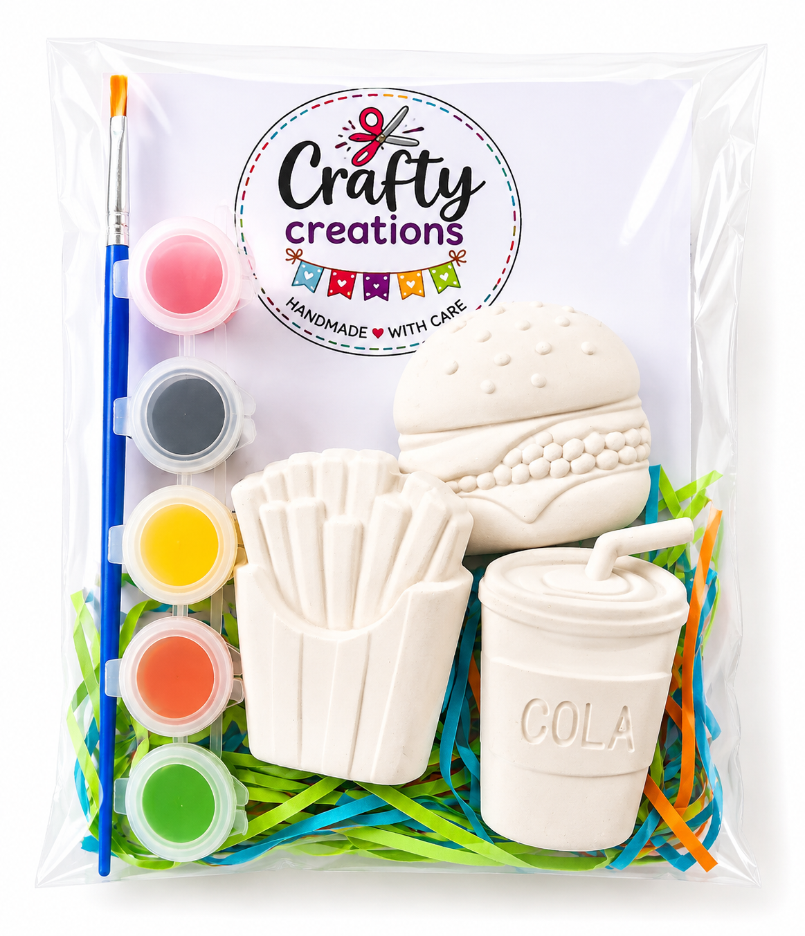 Fast Food Paint-Your-Own Set